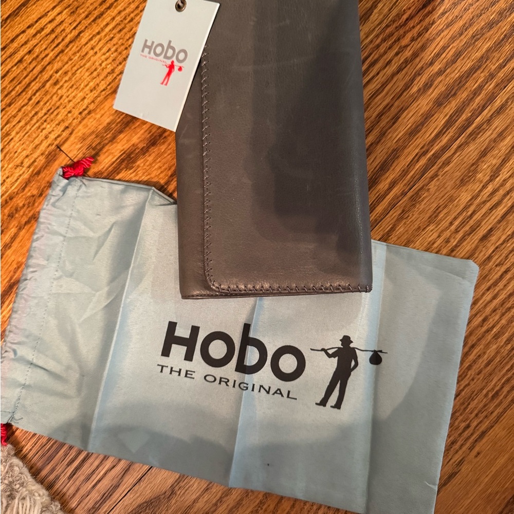 HOBO Pewter Leather Accessory